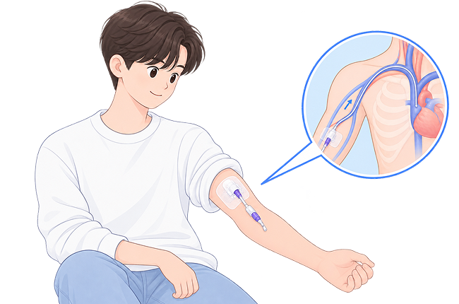 말초삽입 중심정맥관 PICC